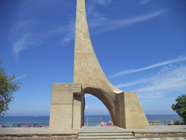Памятник обручение Польши с морем
