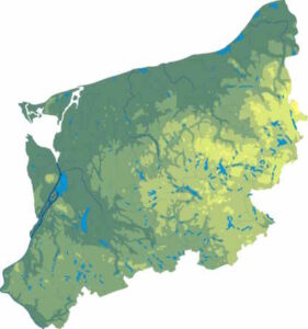 Карта Западнопоморського воєводства - StudentPortal