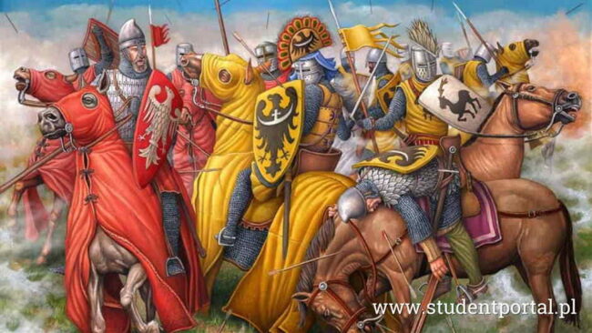 Польські лицарі під обстрілом монгольських лучників - StudentPortal