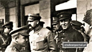 Маршалек Юзеф Пилсудский и лидер УНР Симон Петлюра май 1920 г. - StudentPortal