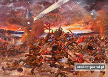 Чудо над Віслою. Війна. Картина польського художника Єжи Коссака - StudentPortal