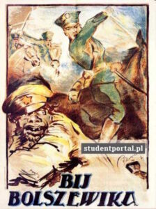 Польський агітаційний плакат Bij bolszewika (Бий більшовика) - StudentPortal